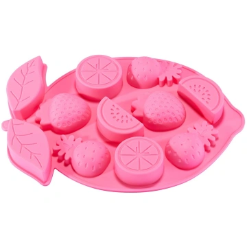 Silicone ice cube tray Tutti lemon AMBITION pink