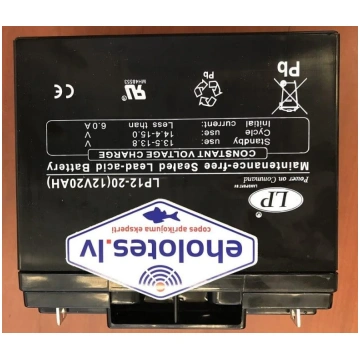 Akumulators Landprot 12V 20 Ah Landport