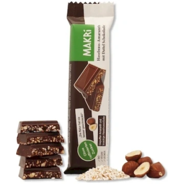 Dateļu lazdu riekstu šokolādes batoniņš BIO 25g Ma