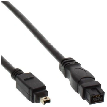 InLine Registered FireWire Kabel 4pol/9pol St/St 1