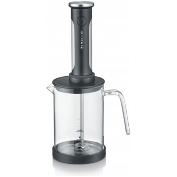 Graef Cordless Milk frother MS202, black 610129