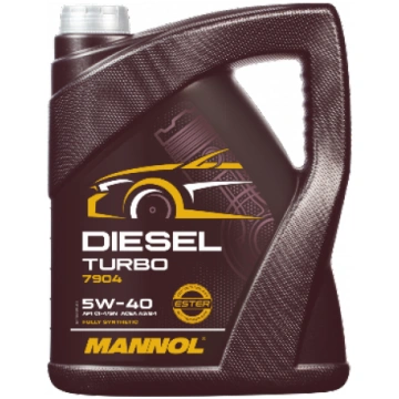 Motoreļļa Mannol 7904 Diesel Turbo 5W-40 5 ltr