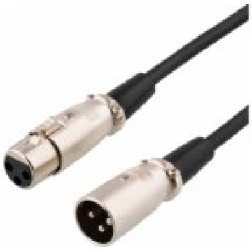 Deltaco Audio cable XLR 2m black aksesuārs XLR-102