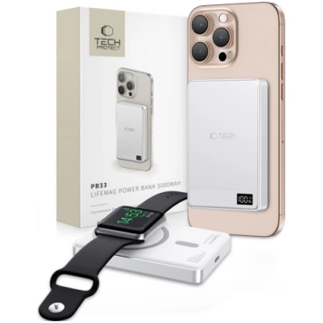 Tech-Protect PB33 LifeMag MagSafe ārējais akumulat