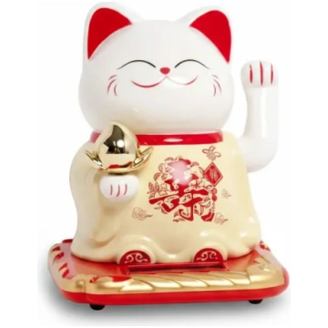Fortune Cat Solar 10.5cm Oishii Asian Mart