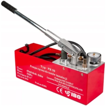 Testpumpis PR-50 spiediena pārbaudei IBO