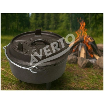 5.5 l Cast iron pot Dutch-Oven Petromax