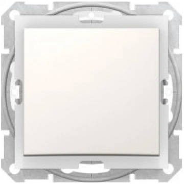 Krusta slēdzis IP44 Krēms Sedna Schneider Electric