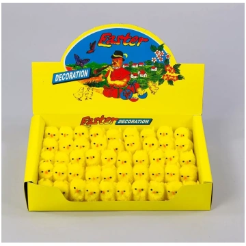 Dekoratīvie cālīši H3cm komplekts 48gab