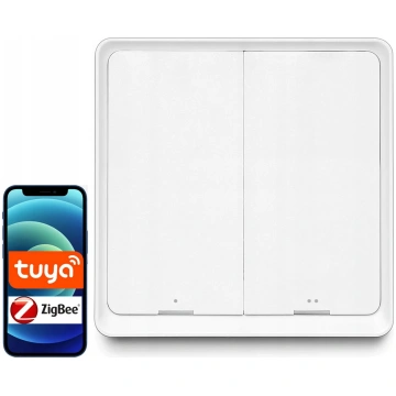 Scenāriju poga TUYA SC12 ZigBee 2 kanāli, 6 skatu 