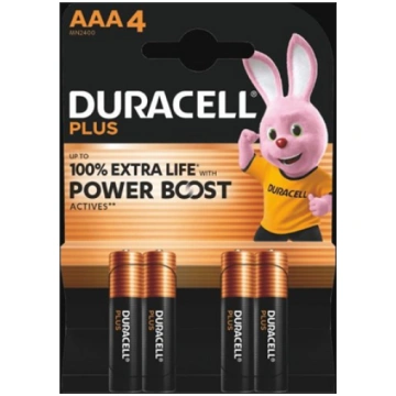 Duracell Plus Boost MN2400 BL4 | AAA 2531