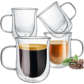 Volarium CRYSTALIA Latte Macchiato glāzes ar dubul