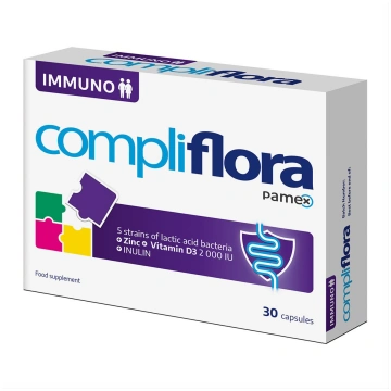 COMPLIFLORA IMMUNO, 30 kapsulas Pamex Pharmaceutic