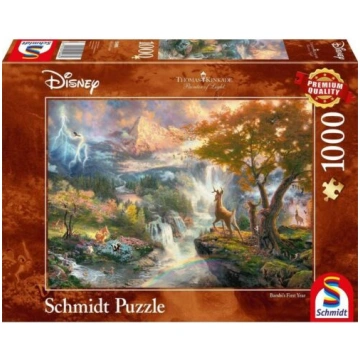 Puzle Schmidt Disney Bambi 59486, 49.3 cm x 69.3 c