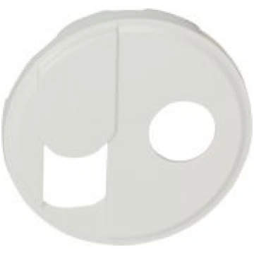 Celiane Centrālā plate RJ 45+TV balta 068239 | 324