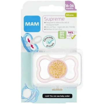 Knupītis MAM Supreme, 16-36 mēn., 1 gab