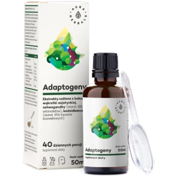 Aura Herbals AURA HERBALS Adaptogēni – bakopa, zel