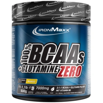 IronMaxx 100 % BCAA + Glutamine Zero 500g