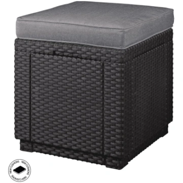Keter Dārza krēsls/uzglabāšanas kaste Cube ar spil