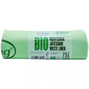 Bio kompostējami atkritumu maisi Biobag, 75 l, 20 
