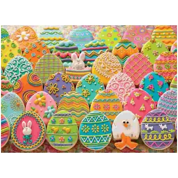 Puzzle Easter Eggs Cobble Hill
