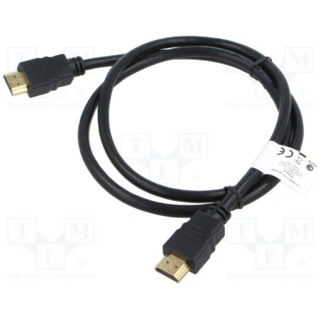 Cable; HDMI plug,both sides; PVC; 3D,4K,ARC,CEC 2.