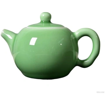 Keladon tējkanna Jade Green Porcelāna Kungfu tējas