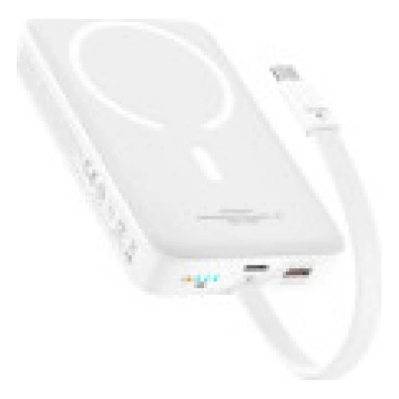 Magnētiskā PowerBank Baseus mini 30W (balts) izdev