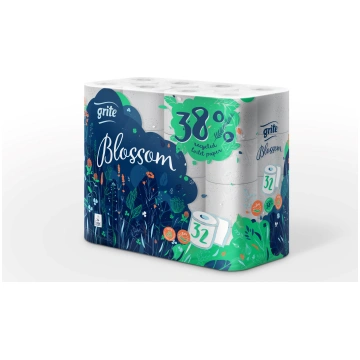 Tualetes papīrs Grite Blossom, 3 sl, 32 gab