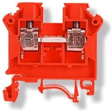 Simet Savienotājs Sliežu 2-vadu 10mm2 Sarkans Zsg1