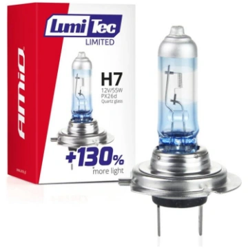 Halogen bulb H7 12V 55W LumiTec LIMITED +130% (021
