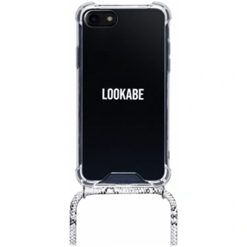 Lookabe Necklace Snake Edition iPhone X/Xs silver 