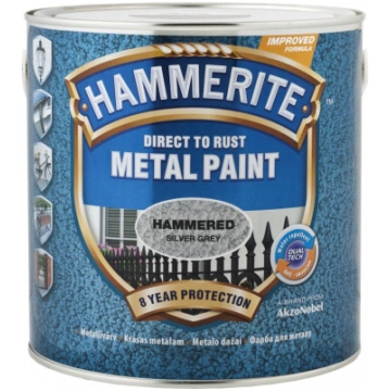 Hammerite PAINT HAMMERITE GREY HAMMERED 2.5L | 501