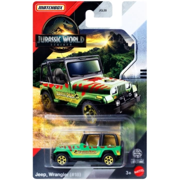 MATCHBOX JURASSIC WORLD modeļu automašīnas (JGL59)