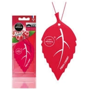 Gaisa atsvaidz. Cherry Aroma Car Leaf