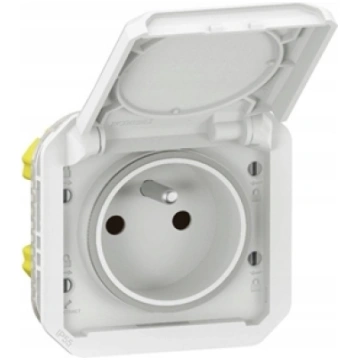 Legrand NOWE PLEXO 55 Gniazdo 2P+Z zaciski rubowe 