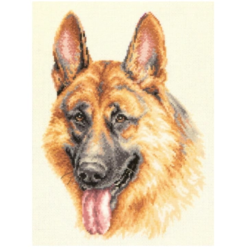 Izšūšanas komplekts Magic Needle "German Shepherd"