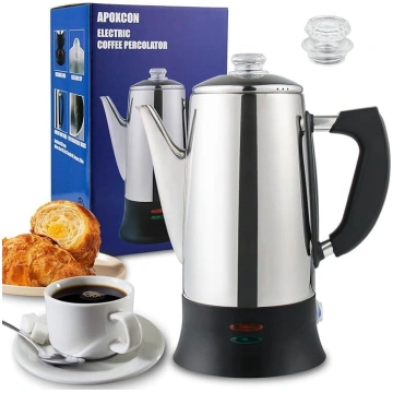 APOXCON 12 tases elektriskais perkolators ar CE se