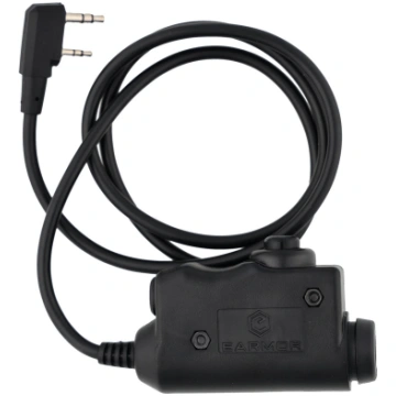 Earmor M51 PTT Military Kenwood M51-KEN Šaušanas a