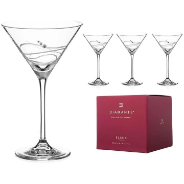DIAMANTE Martini Prosecco Soho kokteiļu glāžu komp