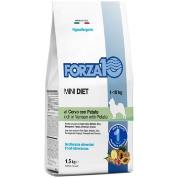 Forza10 mini diet cervo patate 1,5 kg scd