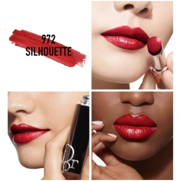 Dior Christian Addict Shine Cream Lipstick 972 Sil