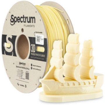 Filament pastello PLA 1.75mm Dzeltens 1kg Spectrum