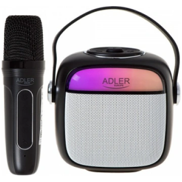 Adler AD 1199 black Karaoke speaker with microphon