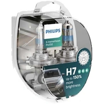 PHILIPS autospuldze H7 12V 55W PX26d X-treme Visio