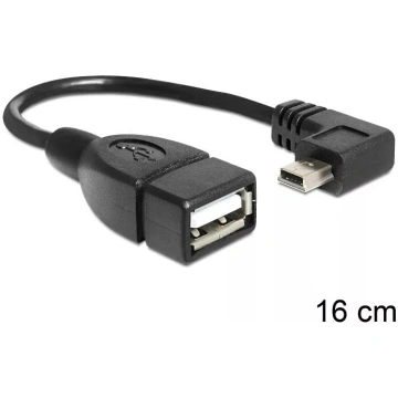 USB kabelis DeLOCK 83245 0.16m USB A Mini-USB B me