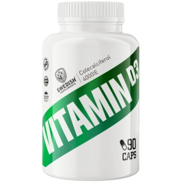 D3 vitamīns 4000 SV 90 kaps Swedish Supplements