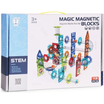 Magnētiskais konstruktors Dige Toys Stem Marble Ru
