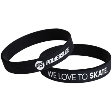 Powerslide WE LOVE TO SKATE black bracelet aproce 