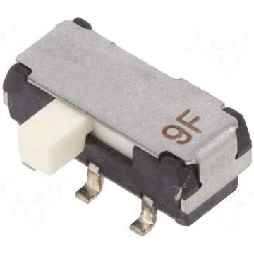Switch: slide | Pos: 2 | DPDT | 0.2A/12VDC | ON-ON